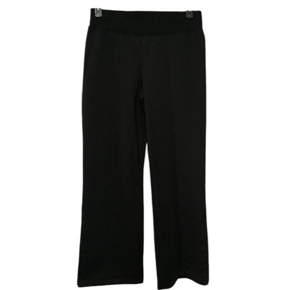 Betsy Johnson Black Pointe Split Hem Ankle Snap Pants sz Medium - Picture 1 of 6